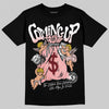 Jordan 3 Retro Valentine's Day Treat Yourself (2025) DopeSkill T-Shirt Money Bag Coming Up Graphic Streetwear - Black