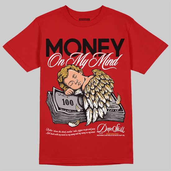 Jordan 1 Retro High OG Black Toe Reimagined DopeSkill T-Shirt MOMM Graphic Streetwear - Red