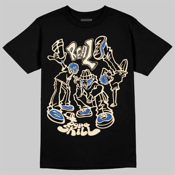Jordan 17 Retro Low SP Infinite Archives DopeSkill T-Shirt Real Y2K Players Graphic Streetwear  Black