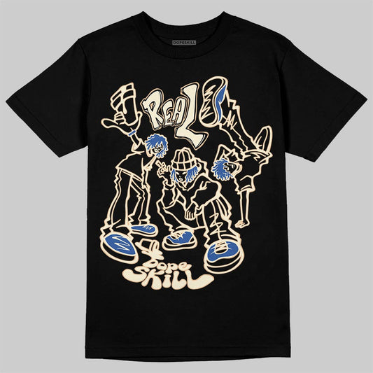 Jordan 17 Retro Low SP Infinite Archives DopeSkill T-Shirt Real Y2K Players Graphic Streetwear  Black