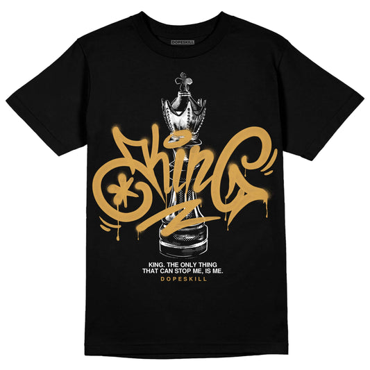 Jordan 11 "Gratitude" DopeSkill T-Shirt King Chess Graphic Streetwear - Black
