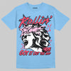 University Blue Sneakers DopeSkill T-Shirt Got It Out The Mud Graphic Streetwear - carolina Blue