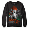 Dunk Low Team Dark Green Orange DopeSkill Sweatshirt Boys Don't Cry Graphic Streetwear - Black