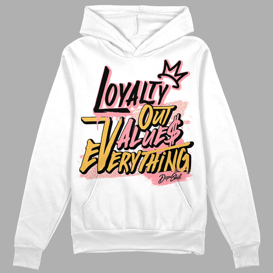 Jordan 3 GS “Red Stardust” DopeSkill Hoodie Sweatshirt LOVE Graphic Streetwear - White 