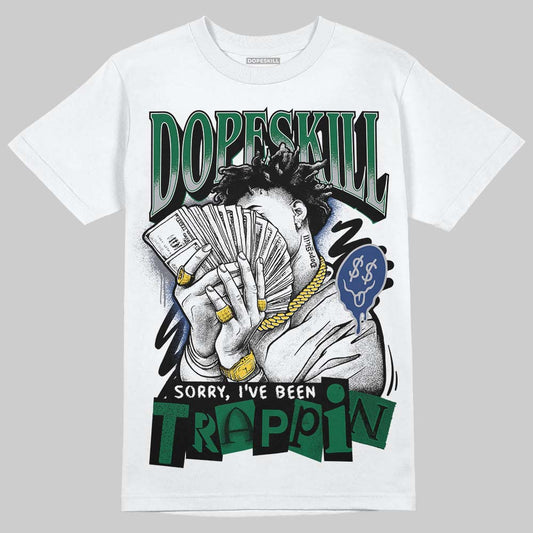 Asics GT-2160 ‘Shamrock Green’ DopeSkill T-Shirt Sorry I've Been Trappin Graphic Streetwear - White