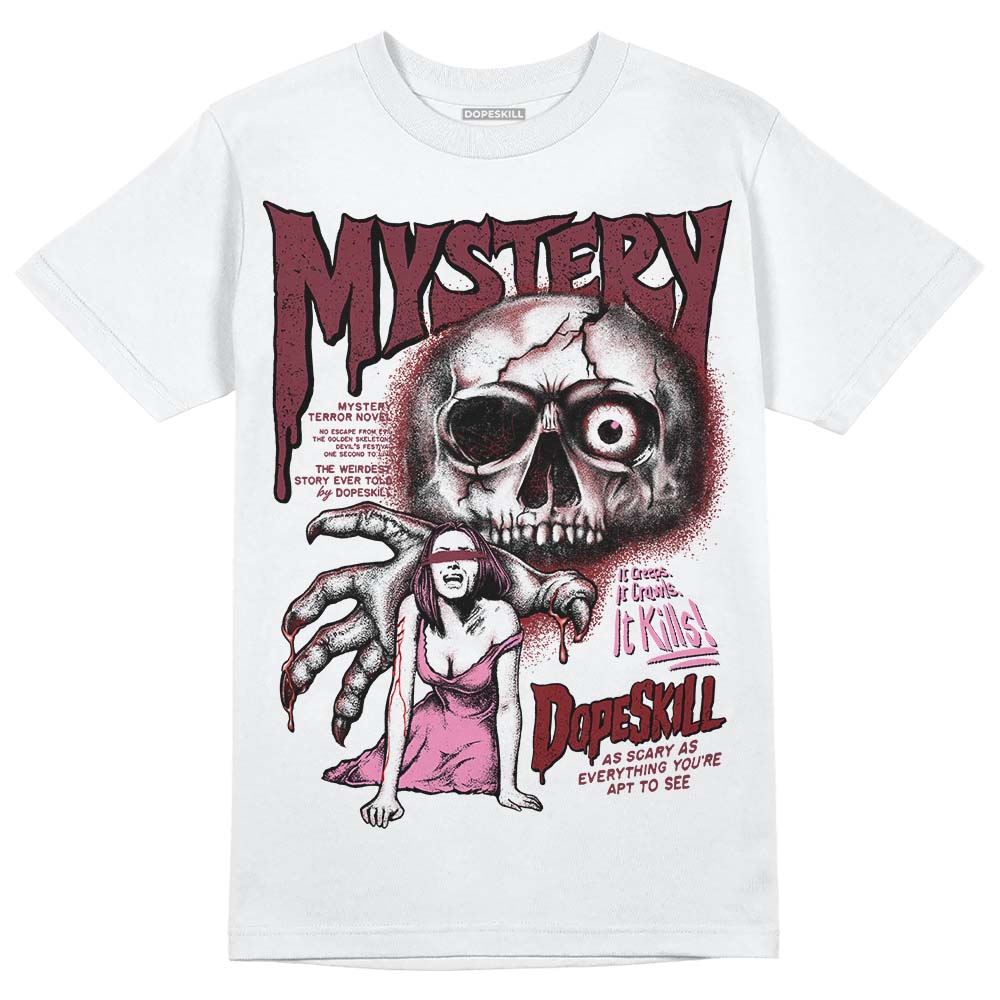 Jordan 1 Retro High OG “Team Red” DopeSkill T-Shirt Mystery Ghostly Grasp Graphic Streetwear - White