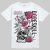 Asics Gel-1130 Pink Glo/ Black DopeSkill T-Shirt Side Hustle Graphic Streetwear - White