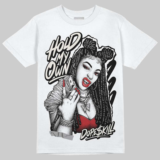 Nigel Sylvester x Jordan 1 Low OG “Nitro” DopeSkill T-Shirt New H.M.O Graphic Streetwear - White