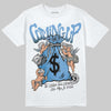 Jordan 12 Retro 'Melo' DopeSkill T-Shirt Money Bag Coming Up Graphic Streetwear - White