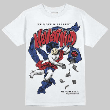 Jordan 4 “Rare Air” DopeSkill T-Shirt Nevermind Graphic Streetwear - White