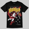 Jordan 14 Retro Ferrari (2025) DopeSkill T-Shirt Nevermind Graphic Streetwear - Black