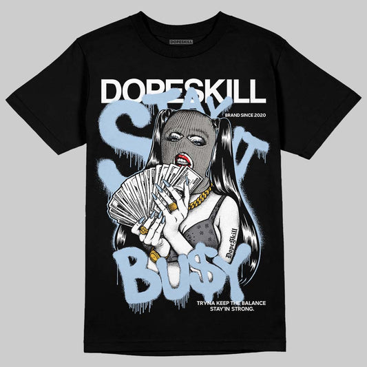 New Balance Abzorb 2000 “Silver/Blue” DopeSkill T-Shirt Stay It Busy Graphic Streetwear - Black