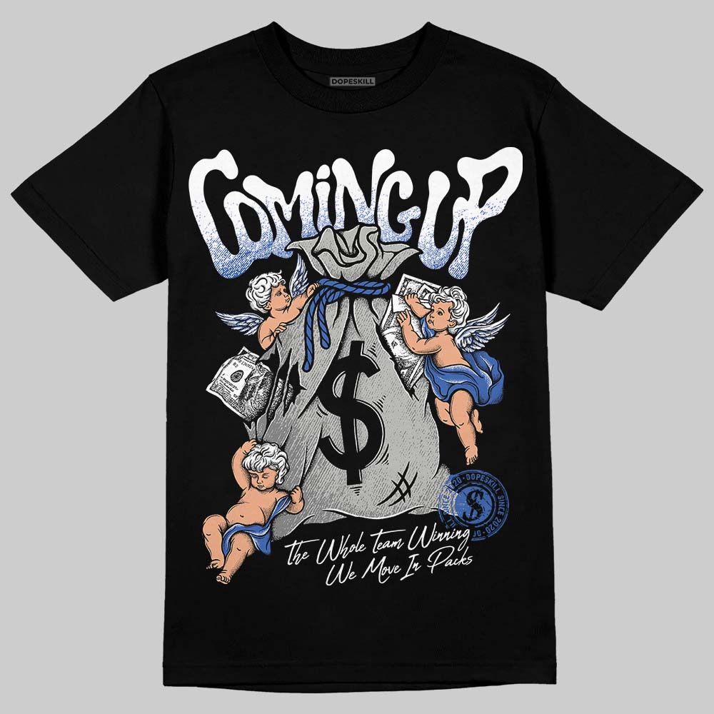 Jordan 3 "Lucky Shorts" DopeSkill T-Shirt Money Bag Coming Up Graphic Streetwear - Black