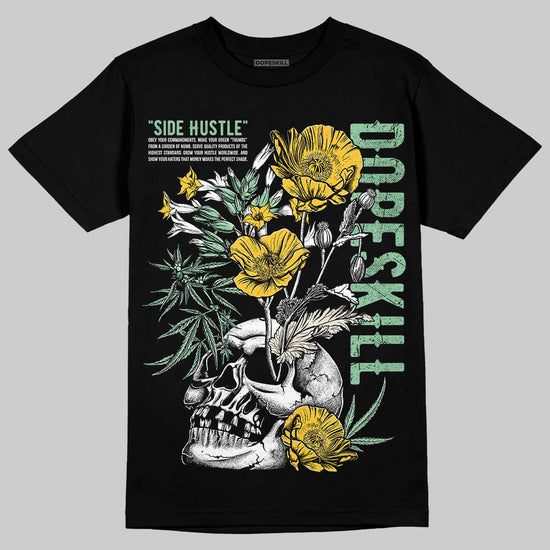 Asics Gel-Kayano 12.1 White/Menthol DopeSkill T-Shirt Side Hustle Graphic Streetwear - Black