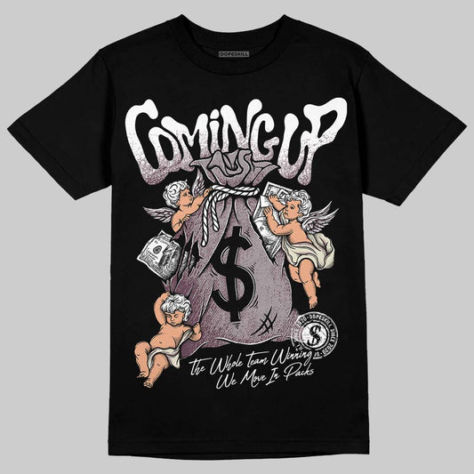A Ma Maniére x Air Jordan 5 “Violet Ore” DopeSkill T-Shirt Money Bag Coming Up Graphic Streetwear - Black