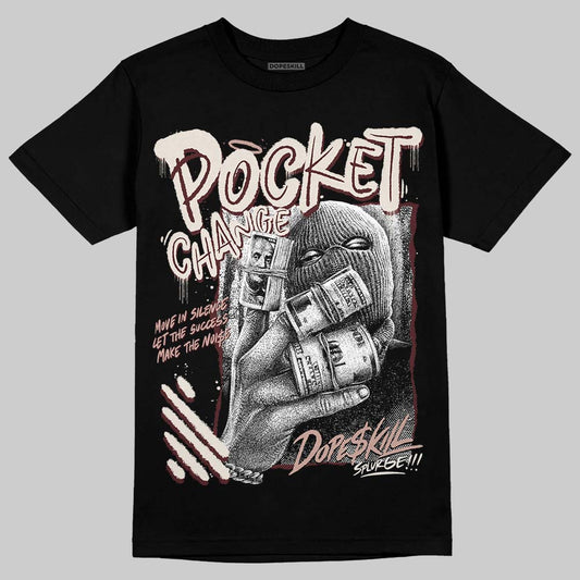 Jordan 11 “China” DopeSkill T-Shirt Pocket Change Graphic Streetwear - Black