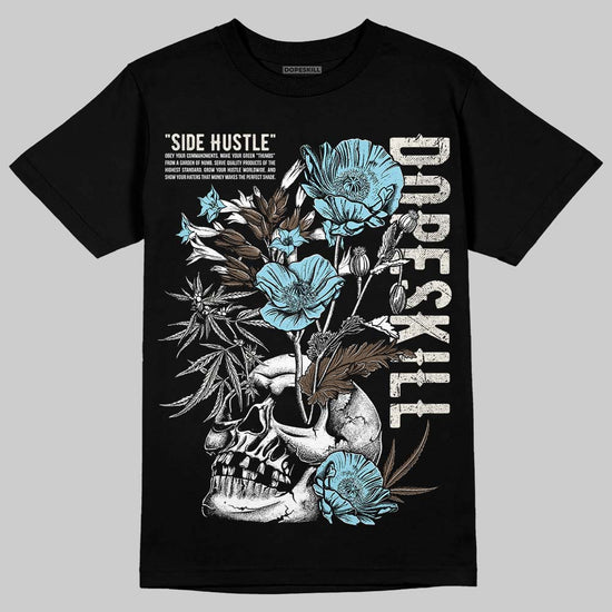 Asics Gel-Kayano 12.1 Cream/Stillwater DopeSkill T-Shirt Side Hustle Graphic Streetwear - black