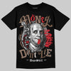 Jordan 9 'Olive' DopeSkill T-Shirt Money Don't Lie Graphic Streetwear - Black