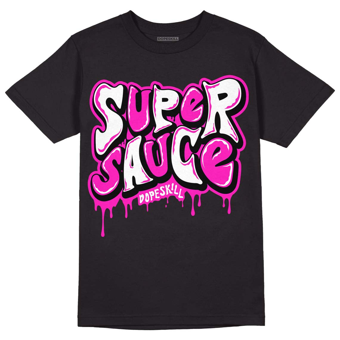 Dunk Low GS “Active Fuchsia” DopeSkill T-Shirt Super Sauce Graphic Streetwear - black