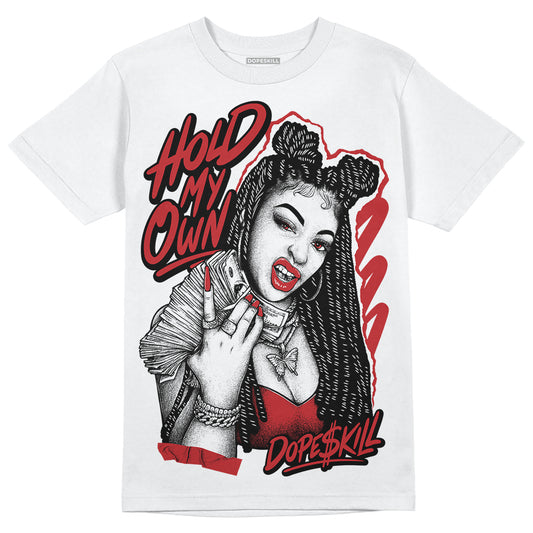 Jordan 12 “Red Taxi” DopeSkill T-Shirt New H.M.O Graphic Streetwear - White