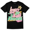 Parris Goebel x WMNS Dunk Low 'Playful Pink’ DopeSkill T-Shirt LOVE Graphic Streetwear - Black