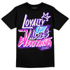 Dunk Low Championship Court Purple DopeSkill T-Shirt LOVE Graphic Streetwear - Black