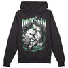 Jordan 1 High OG Green Glow DopeSkill Hoodie Sweatshirt Money On My Mind Graphic Streetwear - Black