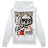 Jordan 1 High OG “Latte” DopeSkill Hoodie Sweatshirt Mystery Ghostly Grasp Graphic Streetwear - White  