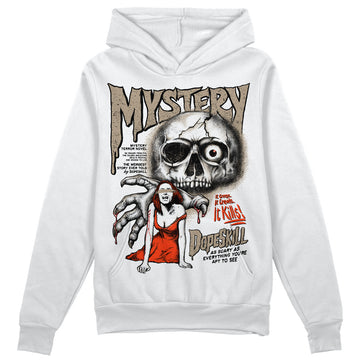 Jordan 1 High OG “Latte” DopeSkill Hoodie Sweatshirt Mystery Ghostly Grasp Graphic Streetwear - White  