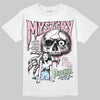 Jordan 4 Retro Valentine's Day (2026) (GS) DopeSkill T-Shirt Mystery Ghostly Grasp Graphic Streetwear - White
