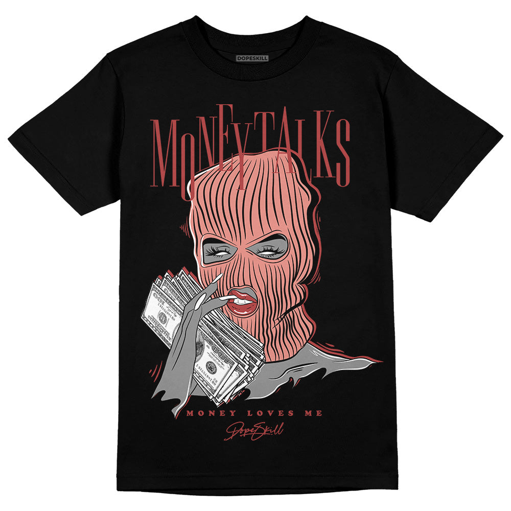 Jordan 13 “Dune Red” DopeSkill T-Shirt Money Talks Graphic Streetwear - Black