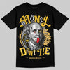 Jordan 12 "Phantom" DopeSkill T-Shirt Money Don't Lie Graphic Streetwear - Black