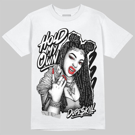 Air Foamposite One 'Triple White' DopeSkill T-Shirt New H.M.O Graphic Streetwear - White