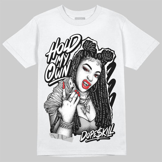 Air Foamposite One 'Triple White' DopeSkill T-Shirt New H.M.O Graphic Streetwear - White