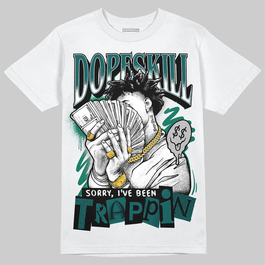 ASICS Gel-1130 'White Dark Neptune' DopeSkill T-Shirt Sorry I've Been Trappin Graphic Streetwear - White