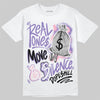 Jordan 11 "Mojave" DopeSkill T-Shirt Real Ones Move In Silence Graphic Streetwear - White