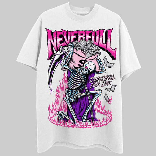 Dunk Low GS 'Triple Pink' DopeSkill T-Shirt NeverFull Graphic Streetwear - White