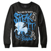 Jordan 3 "Midnight Navy" DopeSkill Sweatshirt Speak It Graphic Streetwear - Black