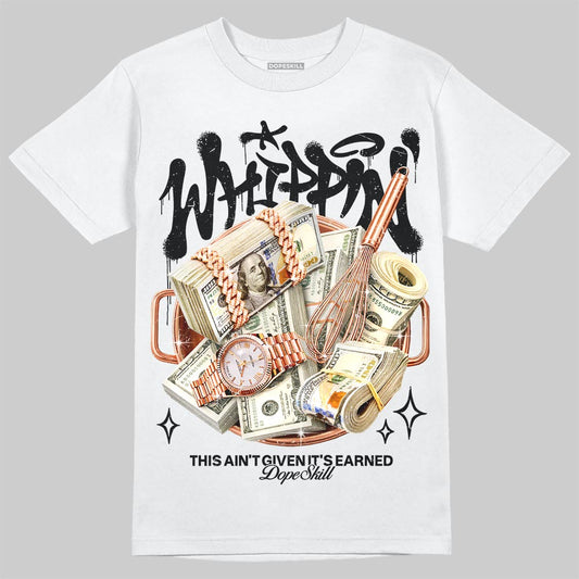 Dunk Low Panda White Black DopeSkill T-Shirt Whippin Graphic Streetwear - White