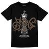 Jordan 1 Retro High OG Palomino DopeSkill T-Shirt King Chess Graphic Streetwear - Black