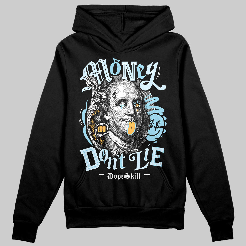 Vans Knu Stack Vintage Satin Dream Blue DopeSkill Hoodie Sweatshirt Money Don't Lie Graphic Streetwear - Black