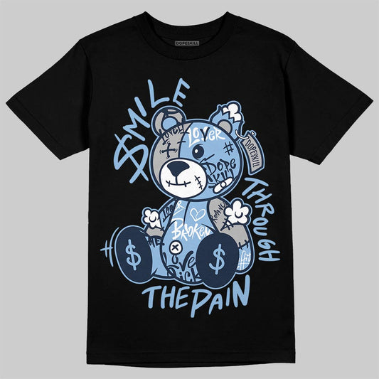 Asics Gel-Cumulus 16 Wash/Independence Blue DopeSkill T-Shirt Smile Through The Pain Graphic Streetwear - Black