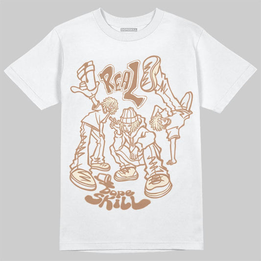 Jordan 4 Retro Cozy Girl DopeSkill T-Shirt Real Y2K Players Graphic Streetwear - White
