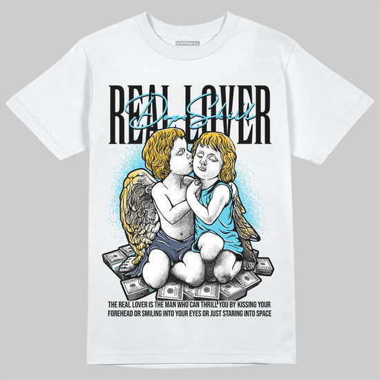 Jordan 11 Retro Gamma Blue (2025) DopeSkill T-Shirt Real Lover Graphic Streetwear - White