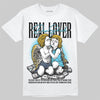 Jordan 11 Retro Gamma Blue (2025) DopeSkill T-Shirt Real Lover Graphic Streetwear - White