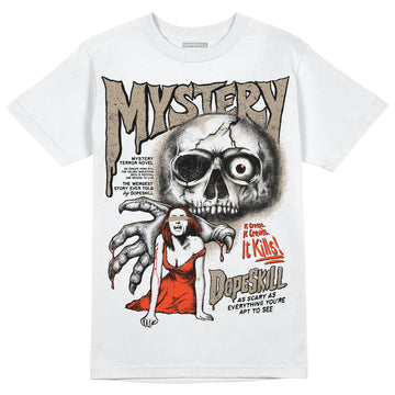 Jordan 1 High OG “Latte” DopeSkill T-Shirt Mystery Ghostly Grasp Graphic Streetwear - White