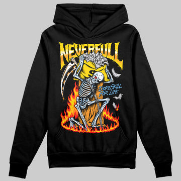 Jordan 6 “Yellow Ochre” DopeSkill Hoodie Sweatshirt Heartless Graphic Streetwear - Black