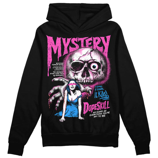 Jordan 4 GS “Hyper Violet” DopeSkill Hoodie Sweatshirt Mystery Ghostly Grasp Graphic Streetwear - Black