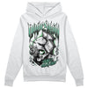 Jordan 1 High OG Green Glow DopeSkill Hoodie Sweatshirt Money On My Mind Graphic Streetwear - White