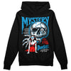 Jordan 4 Retro Military Blue DopeSkill Hoodie Sweatshirt Mystery Ghostly Grasp Graphic Streetwear - Black